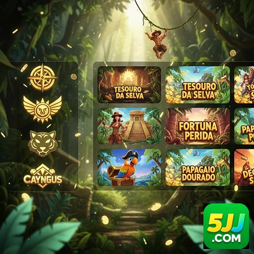 Ilustração de Explore o app móvel do 5jj para cassino seguro e acessível