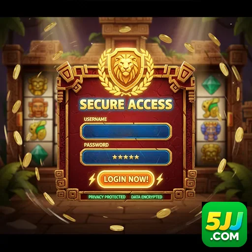 Ilustração de Explore servicos VIP no 5jj com benefícios exclusivos e seguros