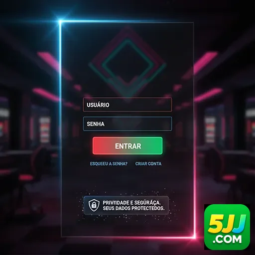 Ilustração de Explore os jogos online da 5jj com acesso rápido e seguro
