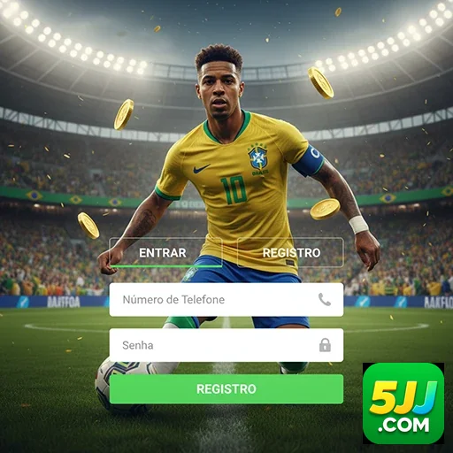 Ilustração de Explore os jogos online da 5jj com acesso rápido e seguro